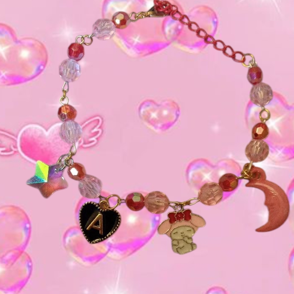Charming Pink  Bracelet